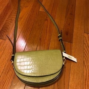 Small Crossbody Green Bag
